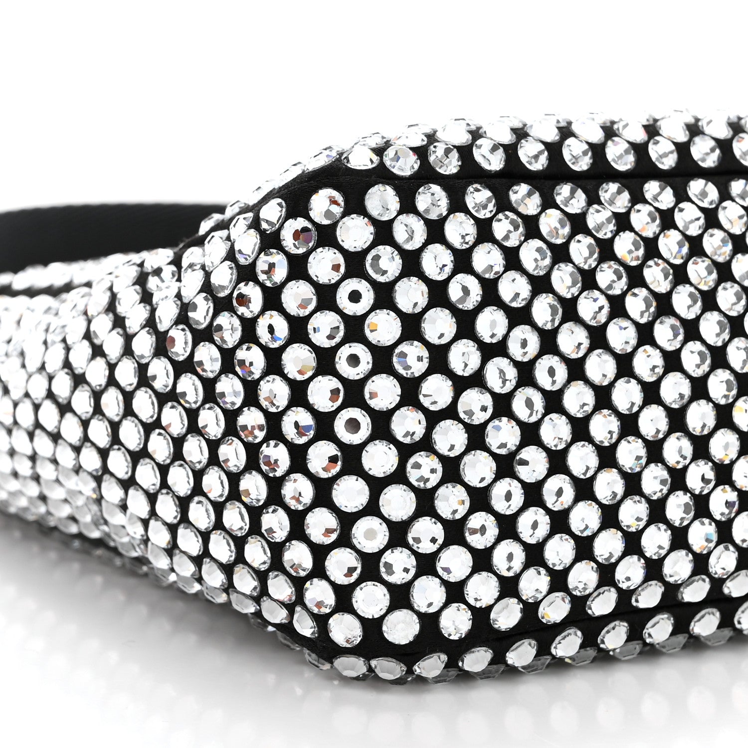 Prada Satin Crystal Mini Re-Edition 2000 Bag Cristal 9 of 10