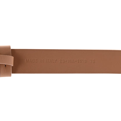 Christian Dior Ultra Matte Calfskin Saddle Belt 75 Rose Des Vents 5 of 6