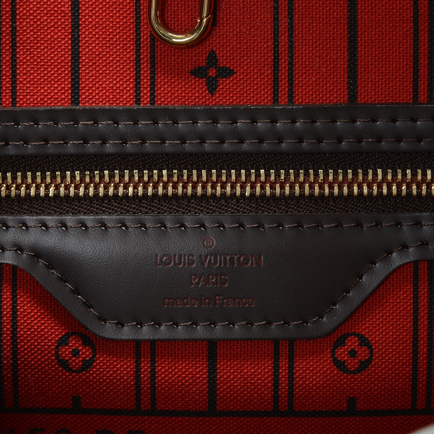 Louis Vuitton Damier Ebene Neverfull MM 6 of 6