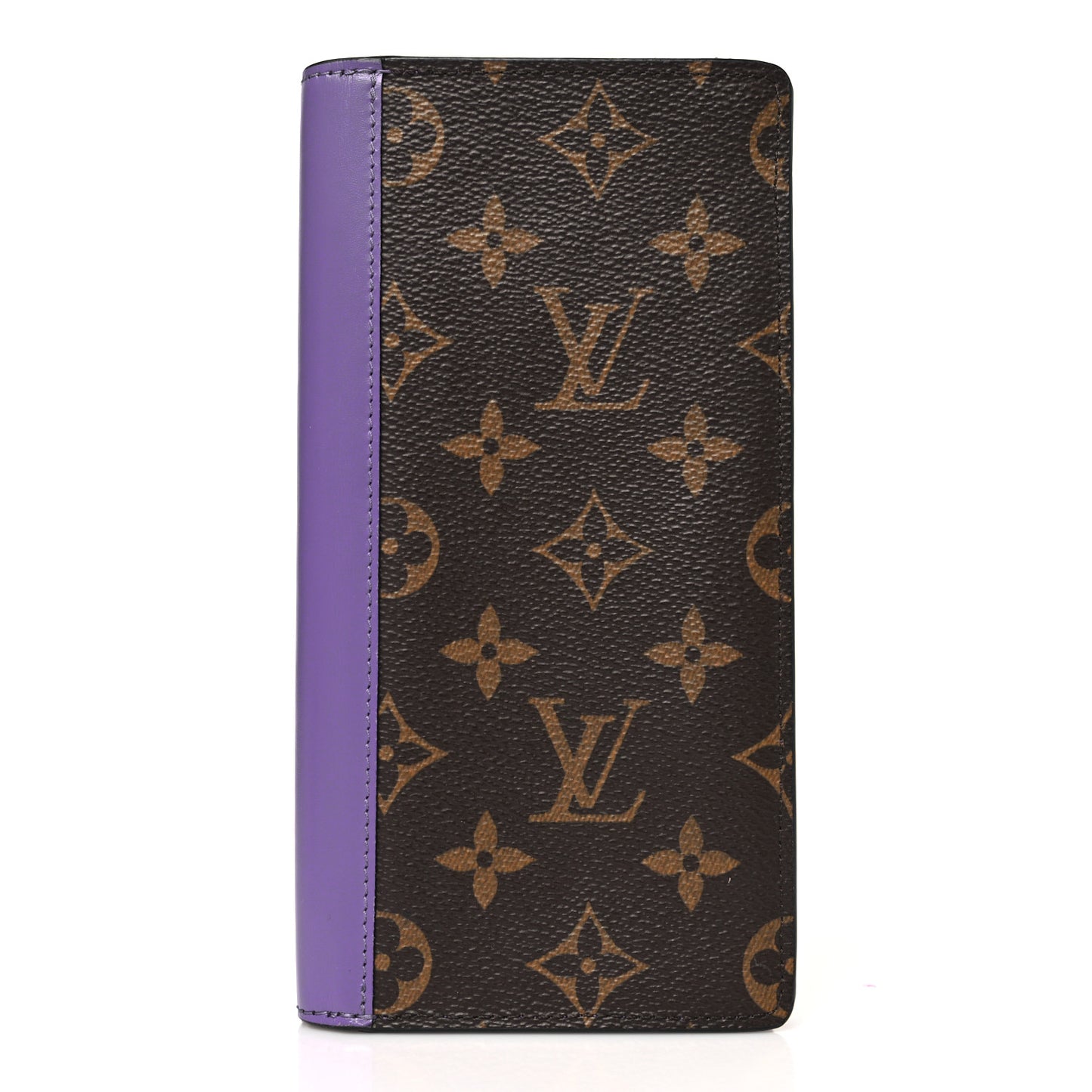 Monogram Brazza Wallet Purple