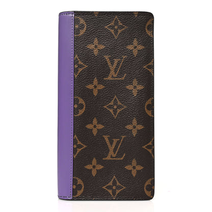 Louis Vuitton Monogram Brazza Wallet Purple 1 of 6