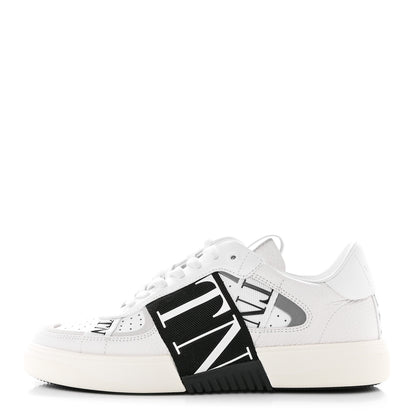 Valentino Garavani Calfskin Womens VL7N Sneakers 39.5 Black White 1 of 9