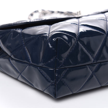 Chanel Vinyl Quilted In the Business Flap Bag Navy Blue 8 of 12