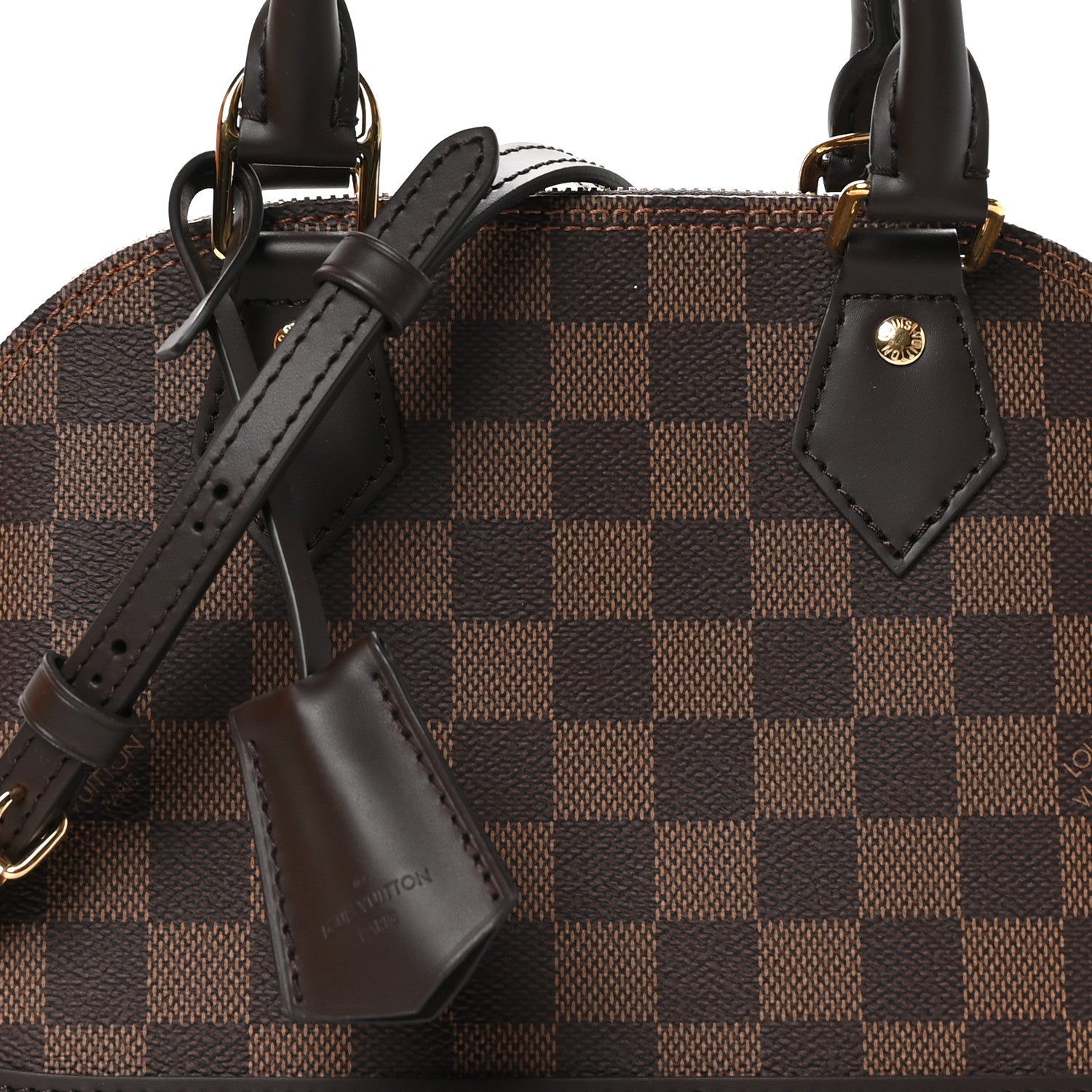 Louis Vuitton Damier Ebene Alma BB 7 of 10