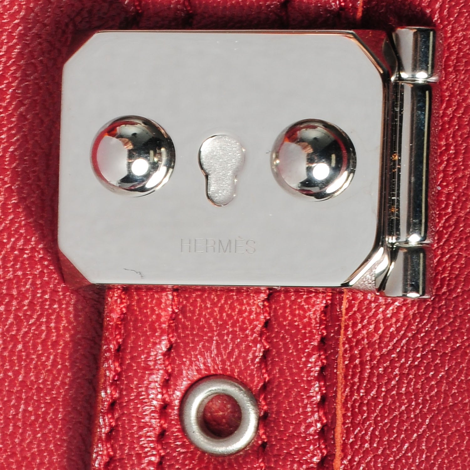 Hermes Chevre de Coromandel Nancy Boots Rouge H 38 10 of 10