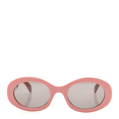 Celine Acetate Triomphe 01 Sunglasses CL 40194U Pink 2 of 8