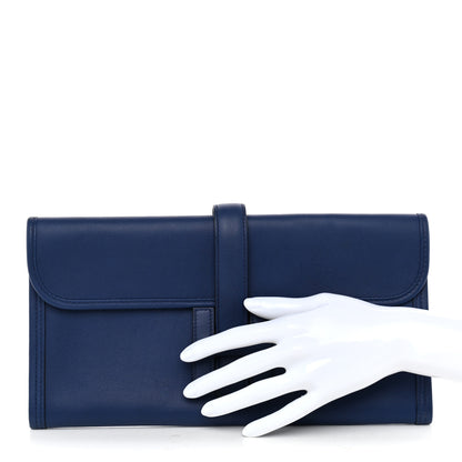 Hermes Swift Jige Elan 29 Clutch Bleu Saphir 2 of 10