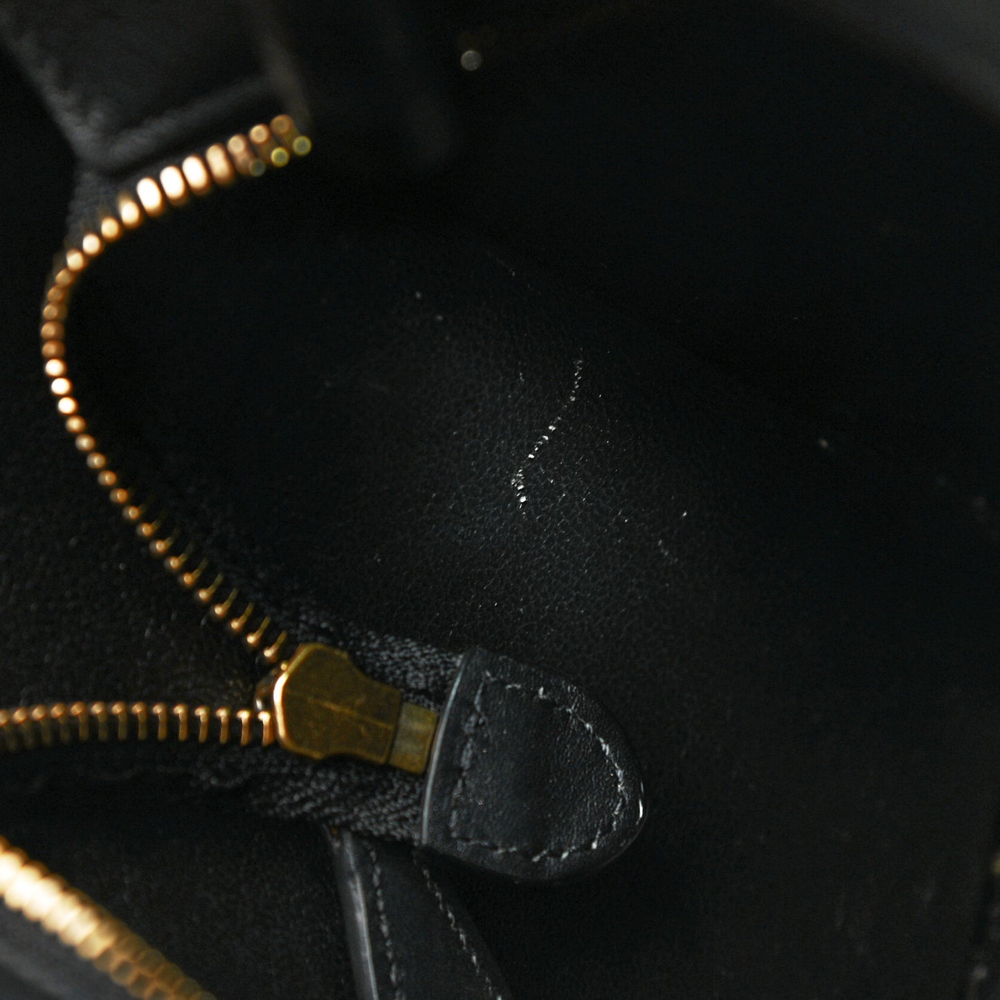 Smooth Calfskin Nano Luggage Black