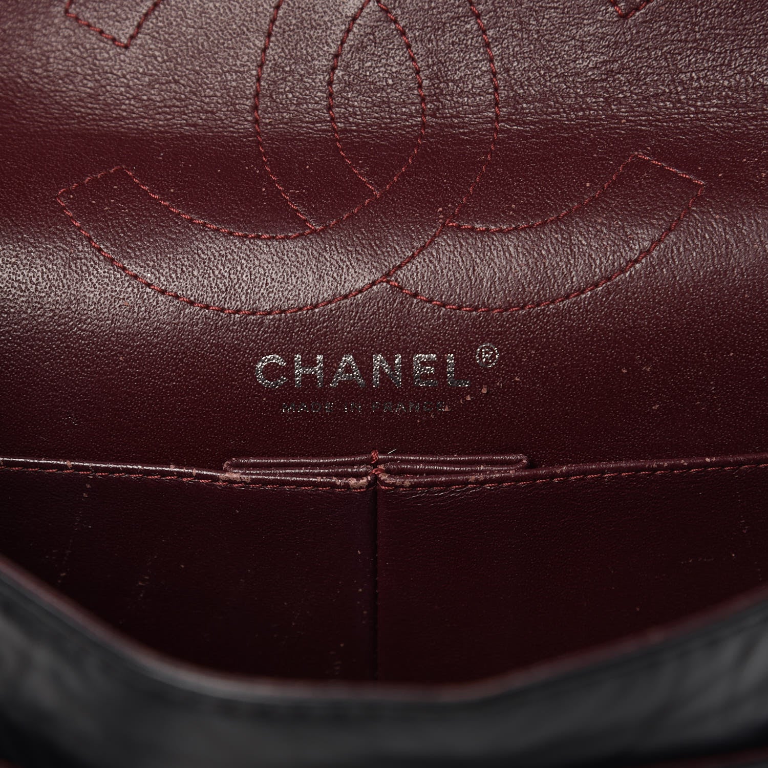 Chanel Aged Calfskin Quilted 2.55 Reissue 226 Flap Black 6 of 13