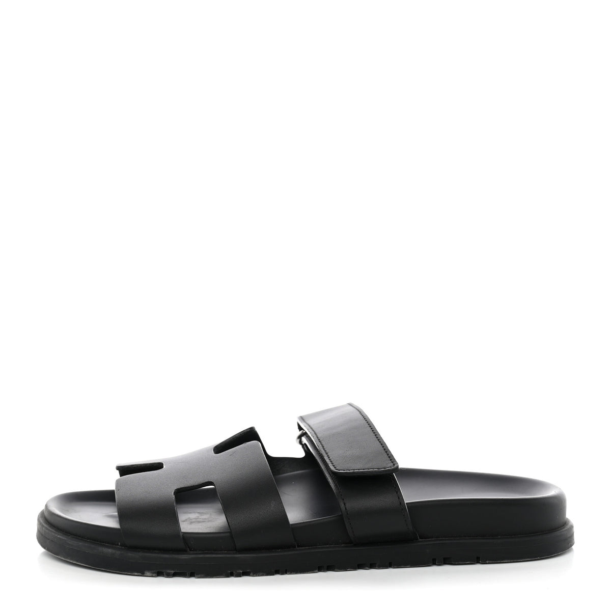 Calfskin Womens Chypre Sandals 38 Black