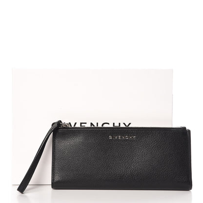 Givenchy Sugar Goatskin Pandora Double Zip Wallet Black 8 of 8