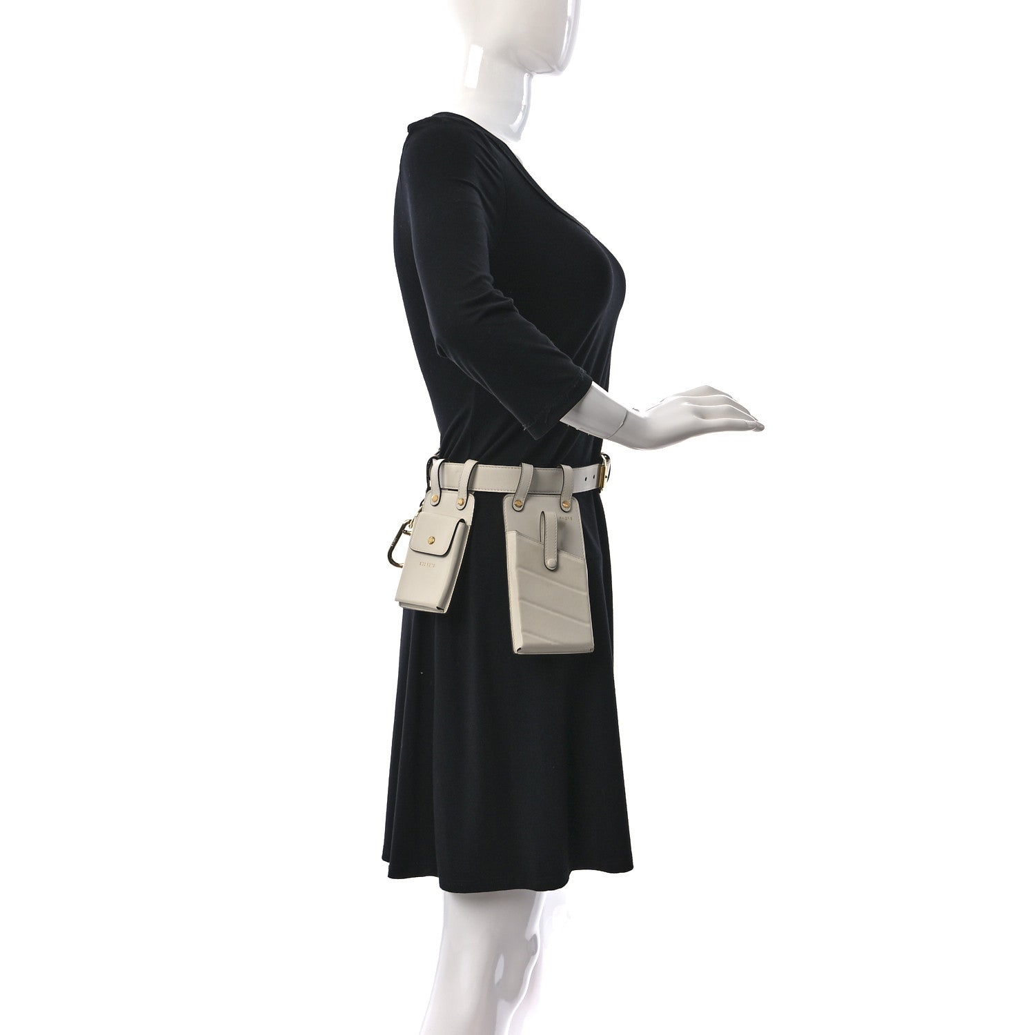Fendi Vitello Grace Matte Multi Accessory Belt White 4 of 14