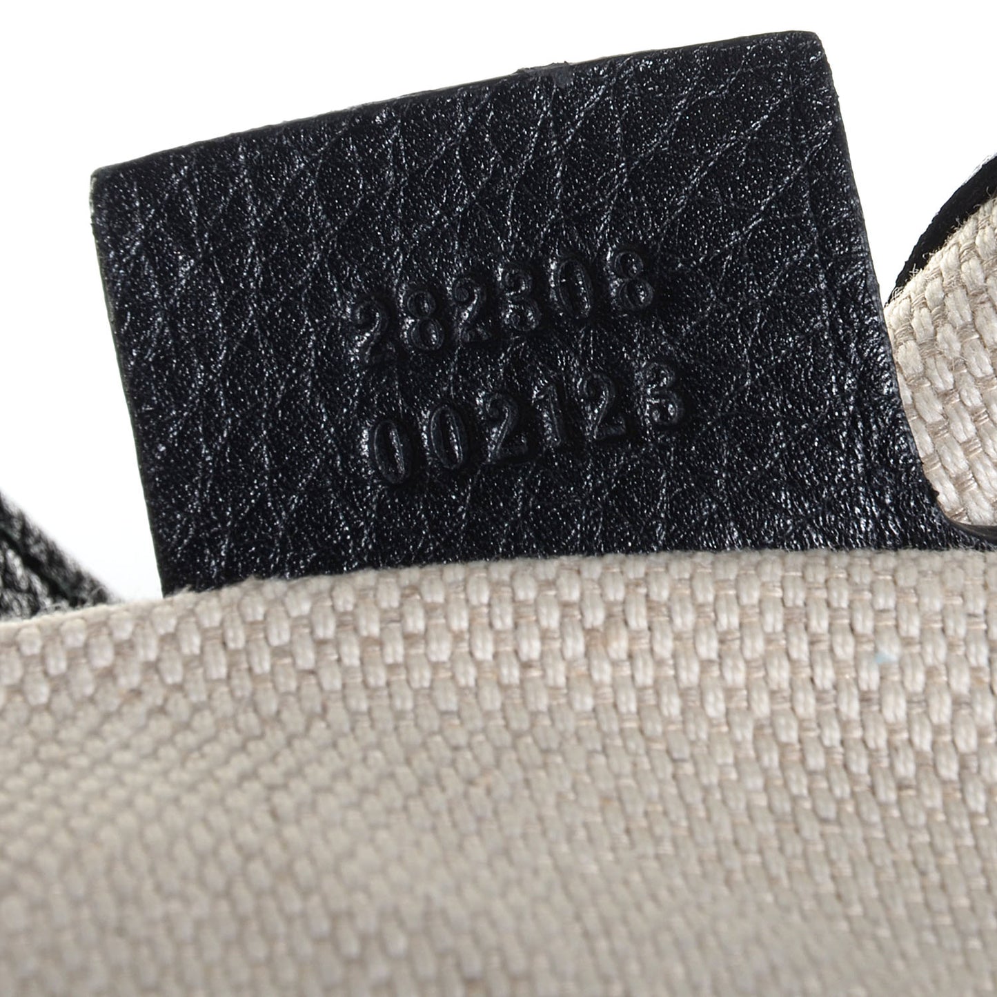 Pebbled Calfskin Large Soho Shoulder Bag Black