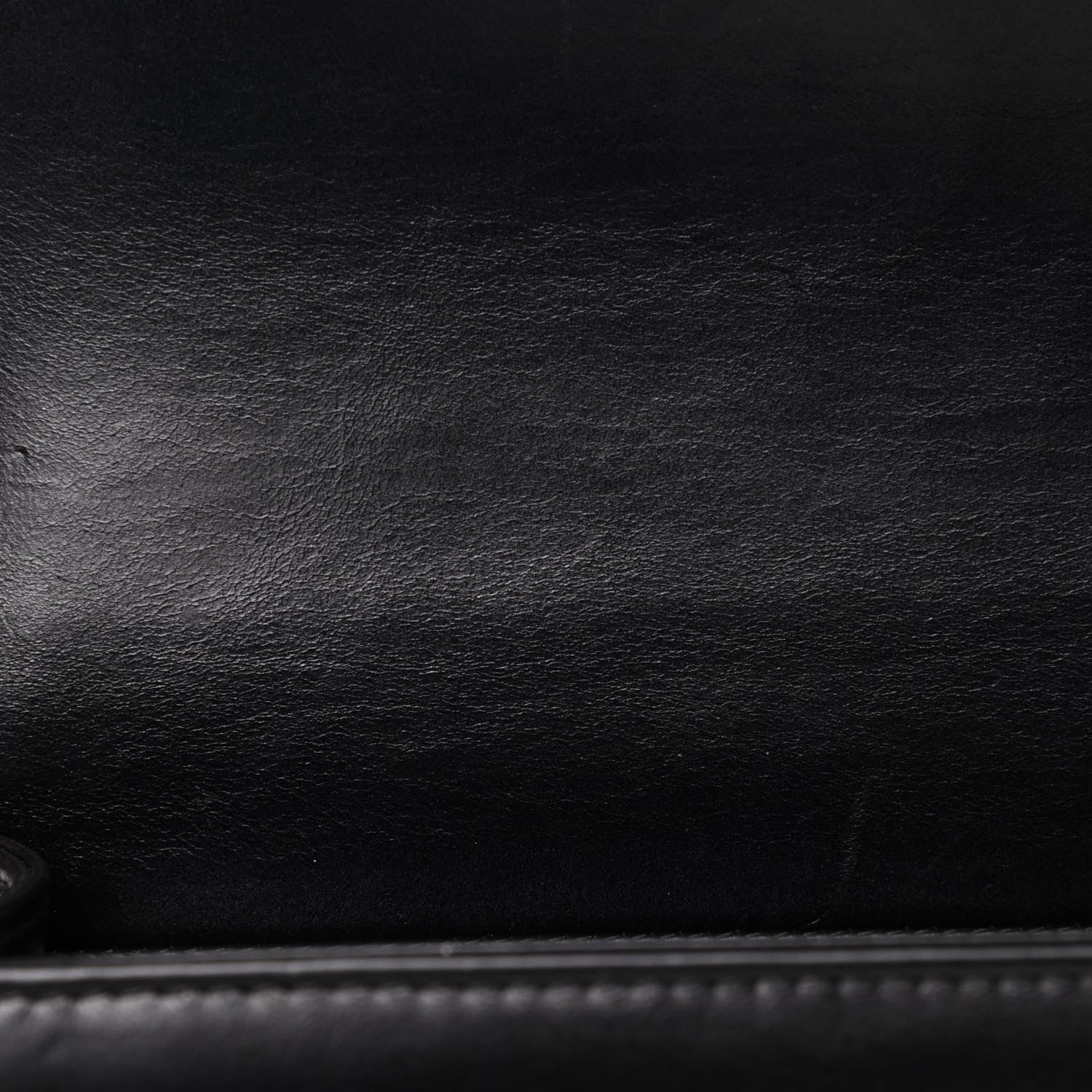 Chanel Calfskin Embossed Medium Paris Salzburg Boy Flap Black 5 of 5