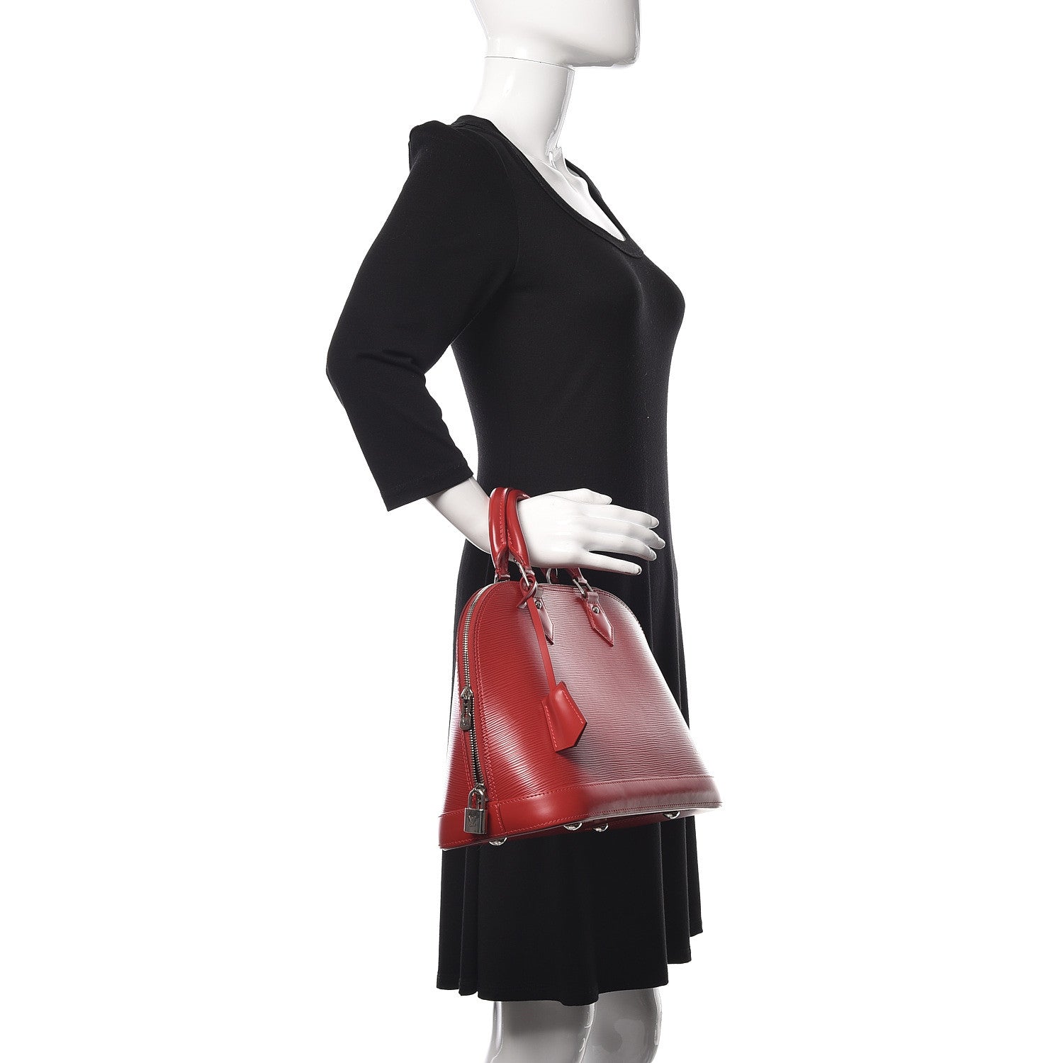 Louis Vuitton Epi Alma PM Castillan Red 2 of 8
