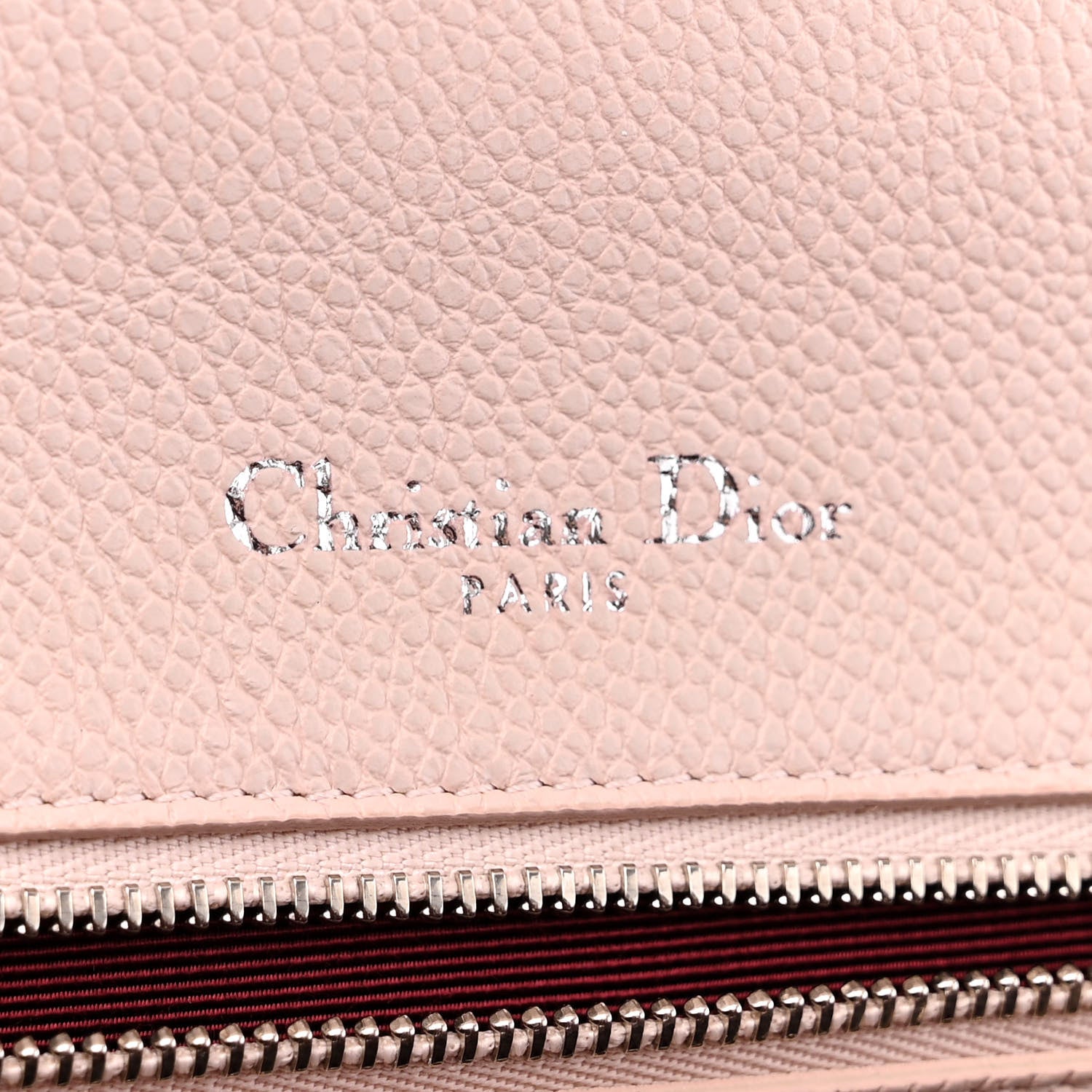 Christian Dior Grained Calfskin Medium Diorama Flap Bag Rose Poudre 6 of 16