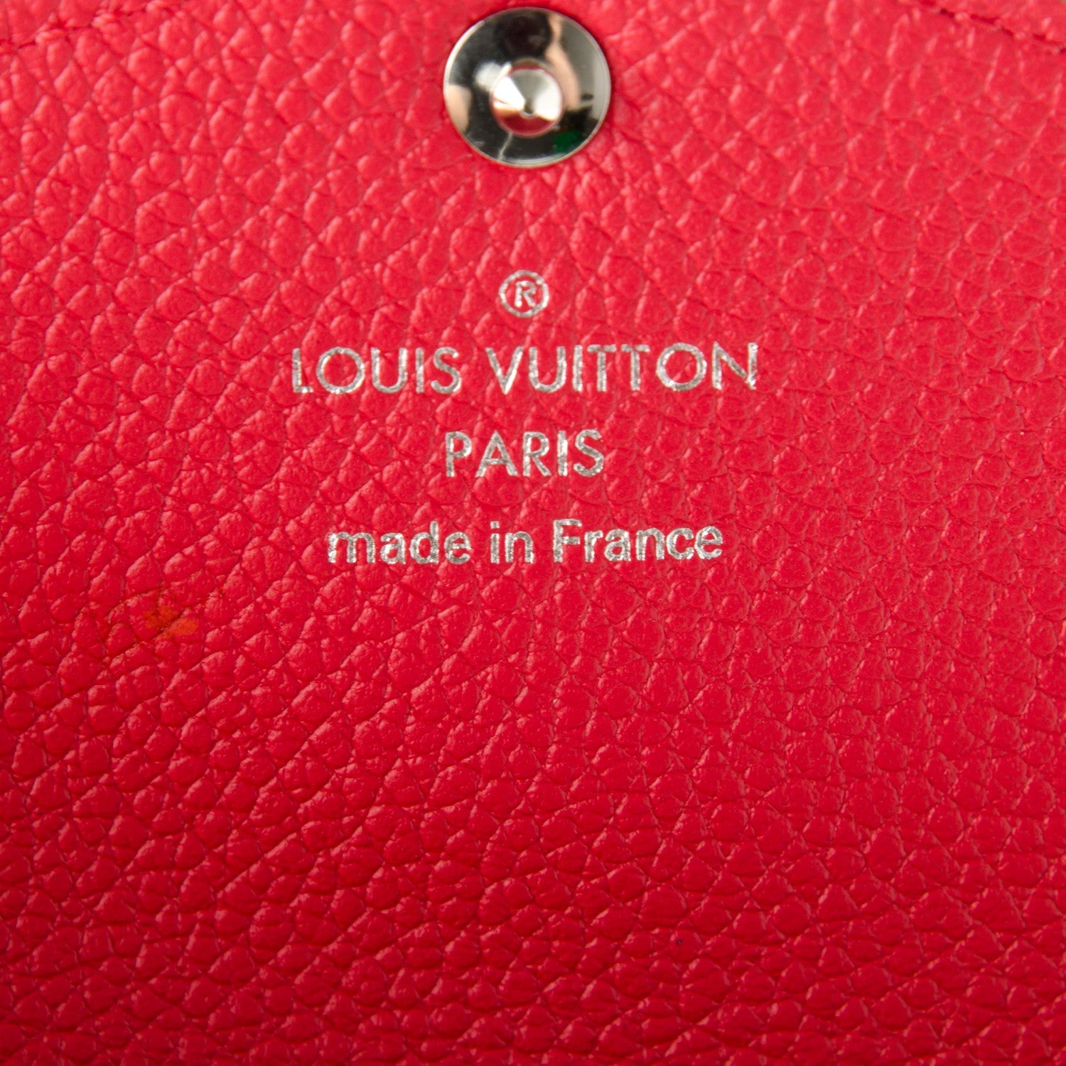 Louis Vuitton Empreinte Key Pouch Poppy 6 of 7