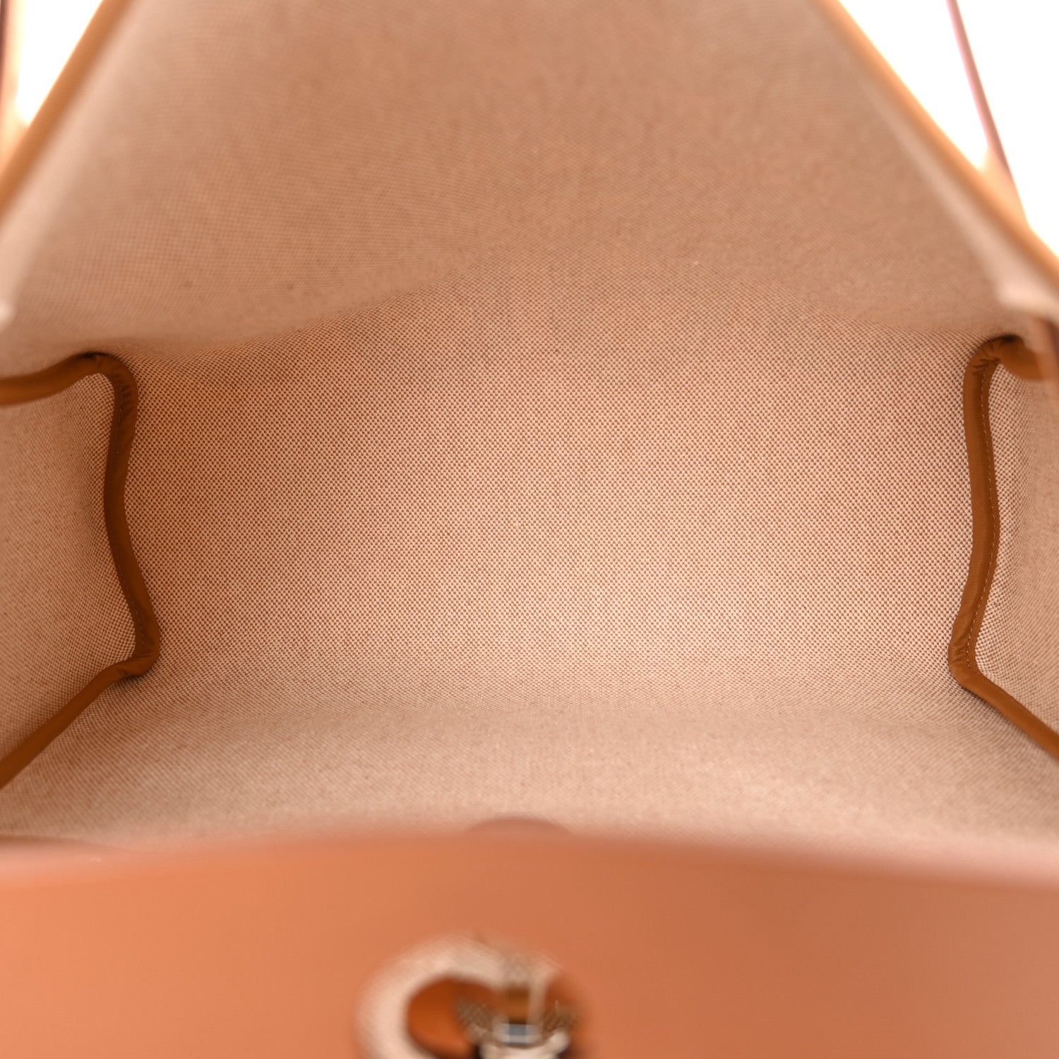 Hermes H Plume Canvas Vache Hunter Circuit 24 Herbag Zip Retourne 31 Fauve Ecru Beige 6 of 12