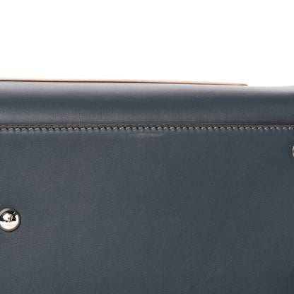 Fendi Vitello Century Opaco F is Fendi Bi-Color Regular Runaway Satchel Amazzonia Camelia 10 of 11