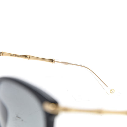 Gucci Crystal Bamboo Cat Eye Sunglasses GG3771 Black Gold 7 of 7