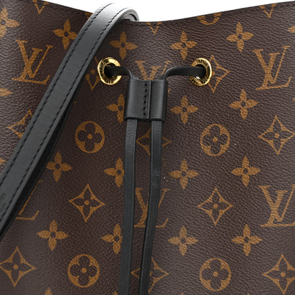 Louis Vuitton Monogram Neonoe MM Black 7 of 11