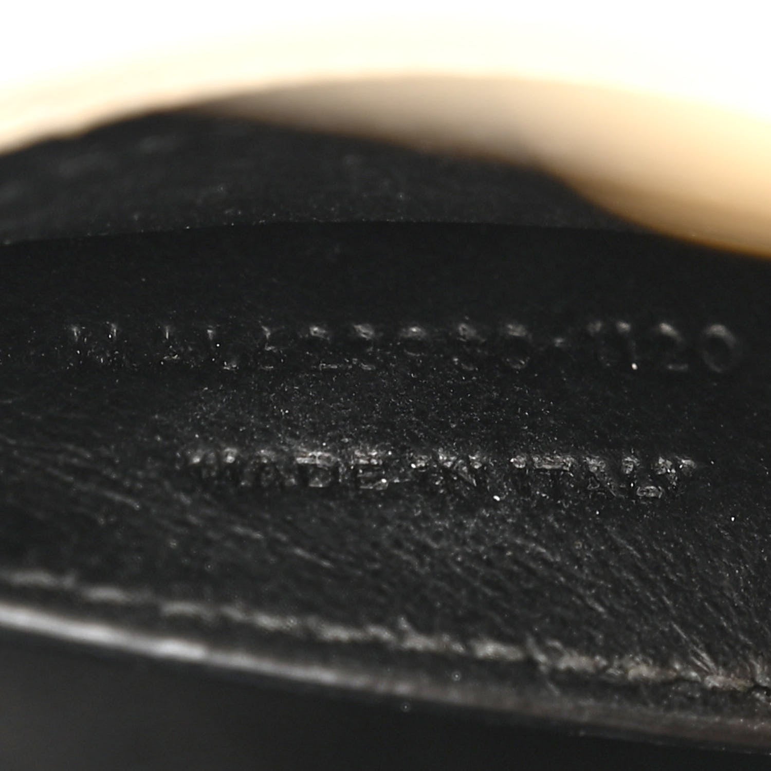 Saint Laurent Grain de Poudre Mini Classic Monogram Cassandra Top Handle Vintage White 9 of 14