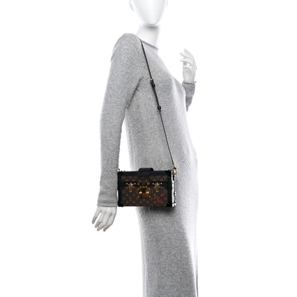 Louis Vuitton LOUIS VUITTON Monogram Petite Malle Black 2 of 10