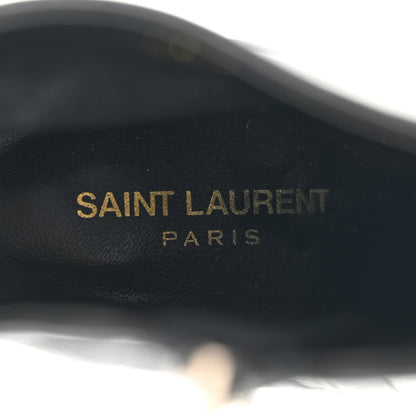 Saint Laurent Santiago Russo Kate 85 Zip Bootie 39 Black 6 of 8
