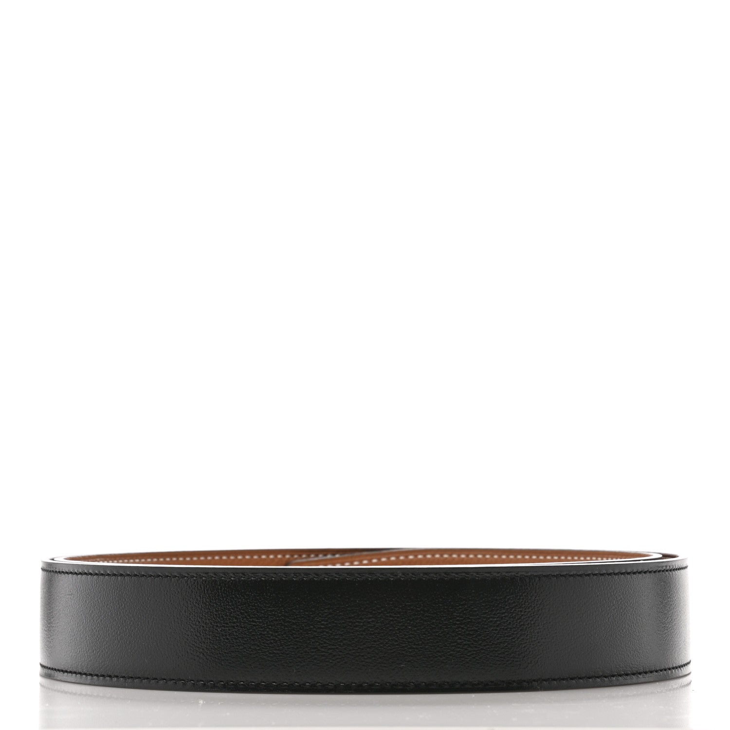 Hermes Box Togo 32mm H Belt 100 Black Gold 2 of 7