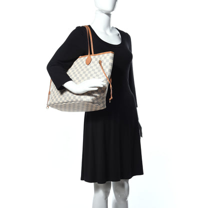 Louis Vuitton Damier Azur Neverfull MM 2 of 8