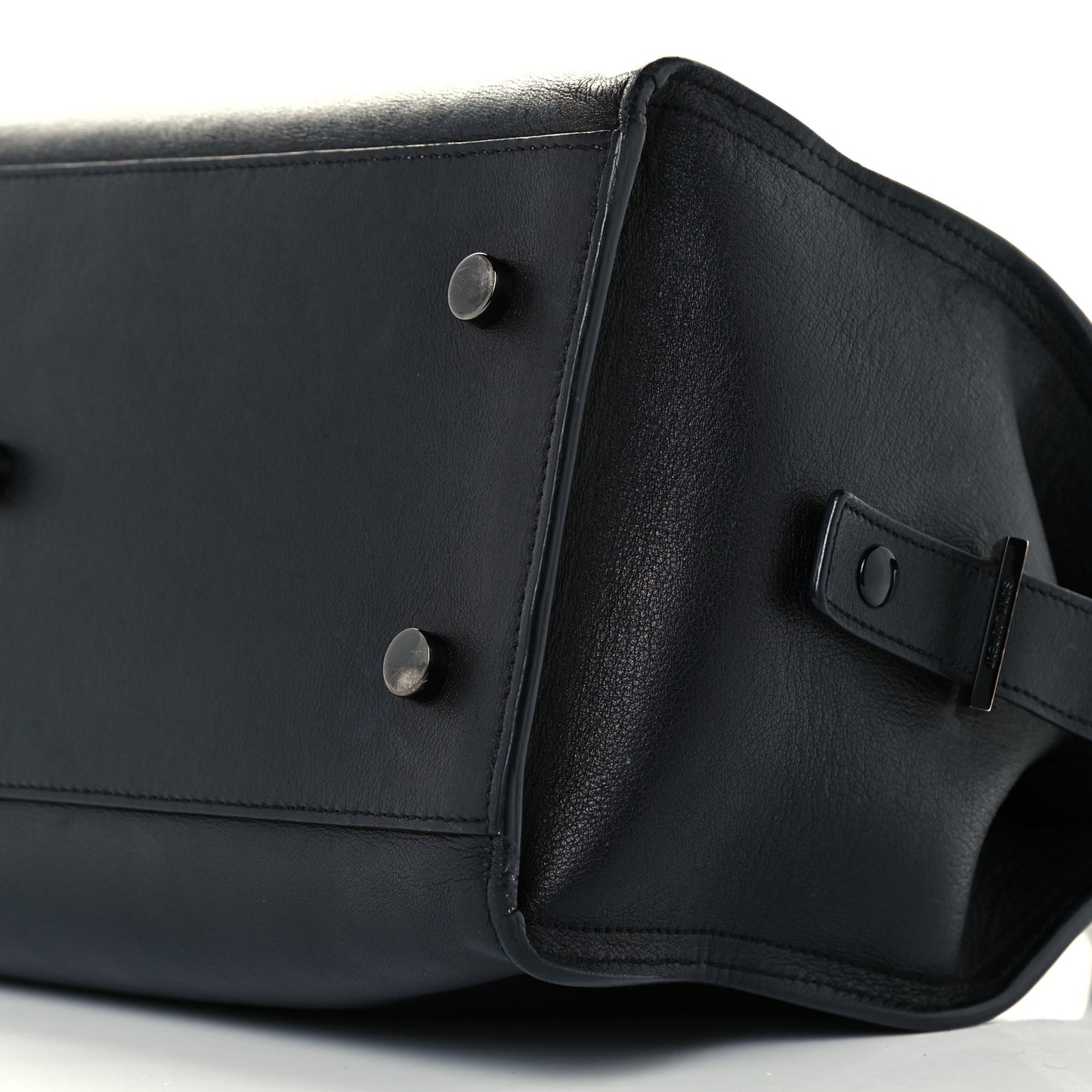 Calfskin Small Monogram Cabas Black