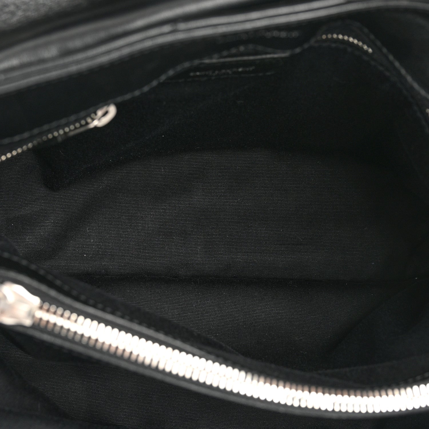 Saint Laurent Calfskin Y Quilted Monogram Medium Loulou Chain Satchel Black 7 of 15
