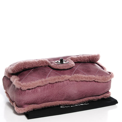 Chanel Shearling Quilted Medium Flap 4 of 8