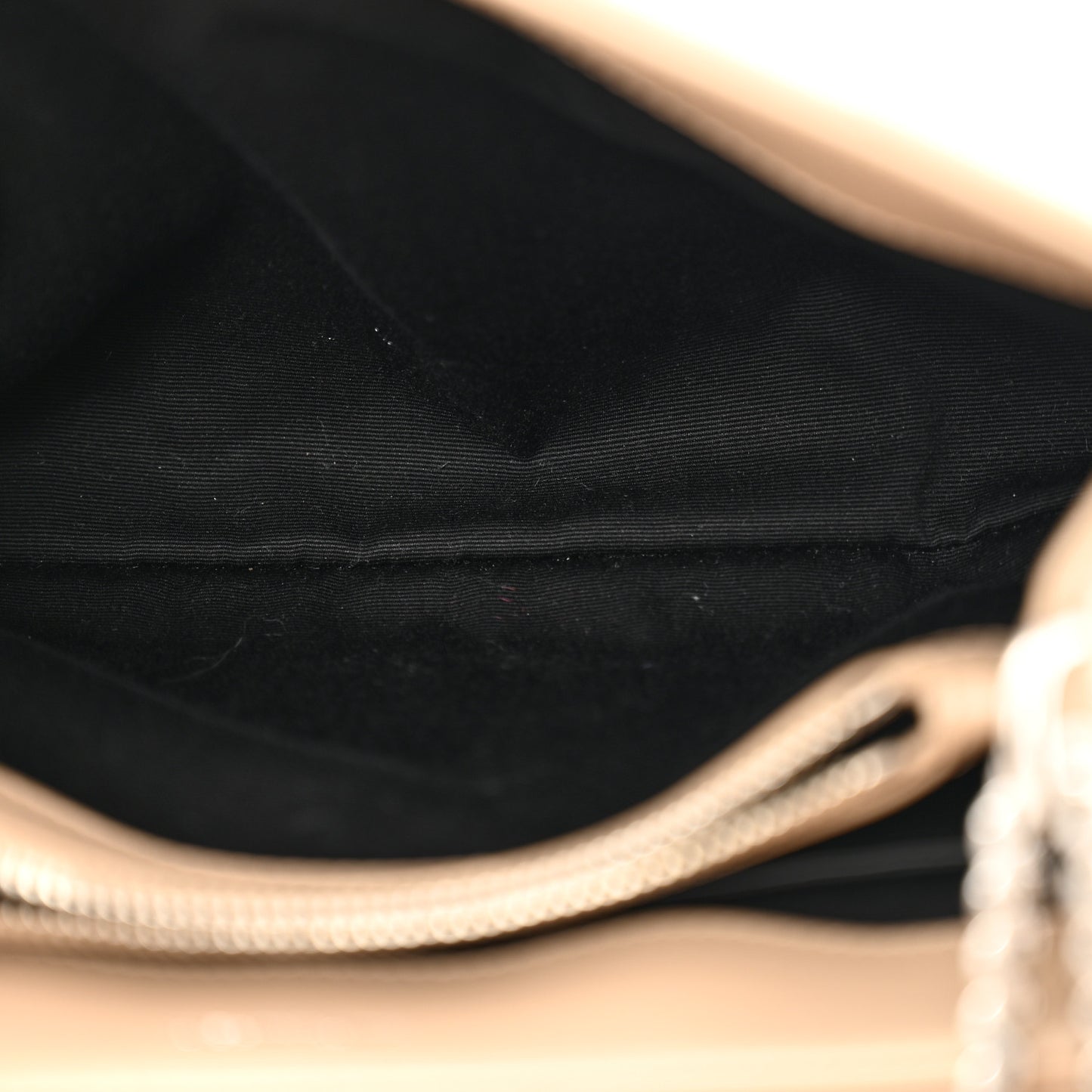 Calfskin Y Quilted Monogram Small Loulou Chain Satchel Dark Beige