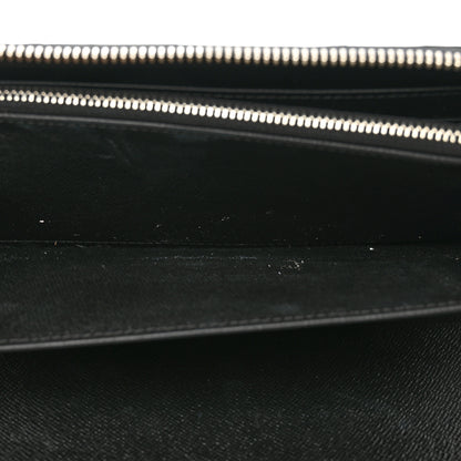 Louis Vuitton Epi Zippy Organizer Wallet Black 7 of 10