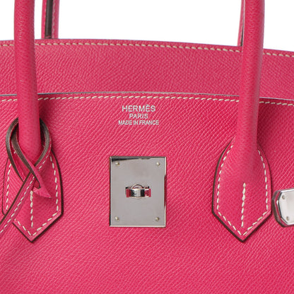 Hermes Epsom Birkin 35 Rose Tyrien 8 of 36