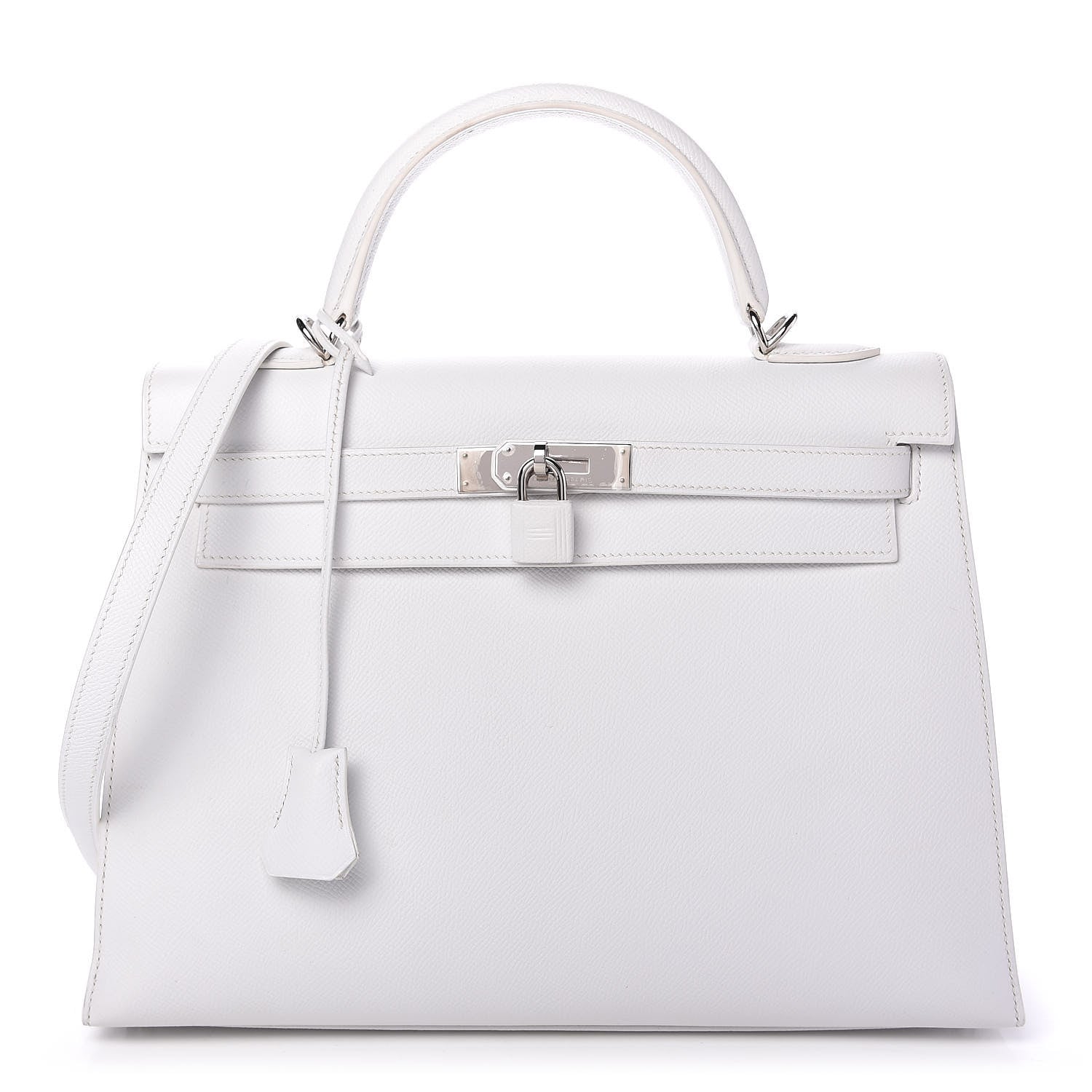 Hermes Epsom Kelly Sellier 32 White 1 of 11