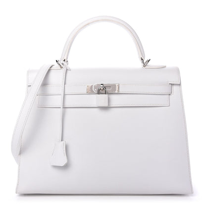Hermes Epsom Kelly Sellier 32 White 1 of 11