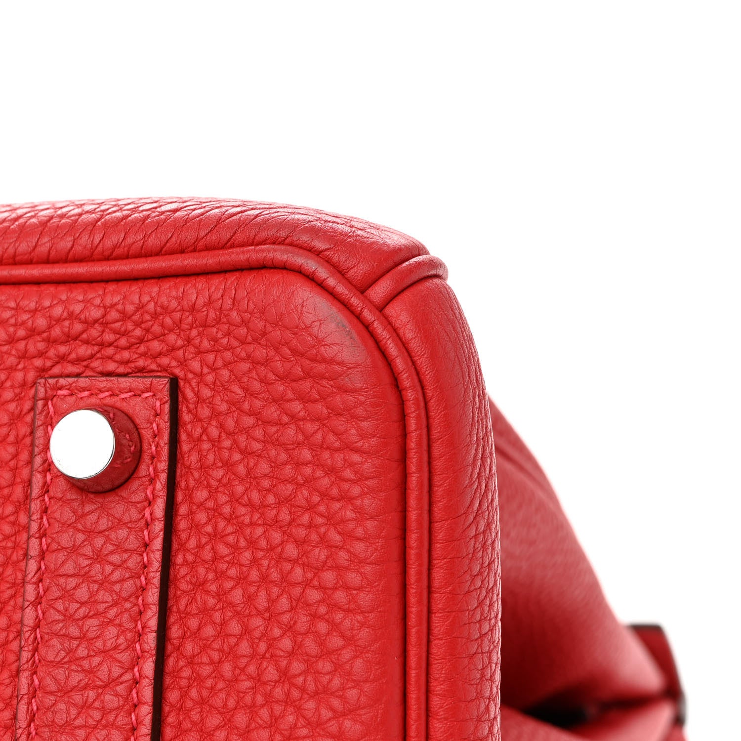 Hermes Togo BIRKIN 35 Rouge Casaque 11 of 14