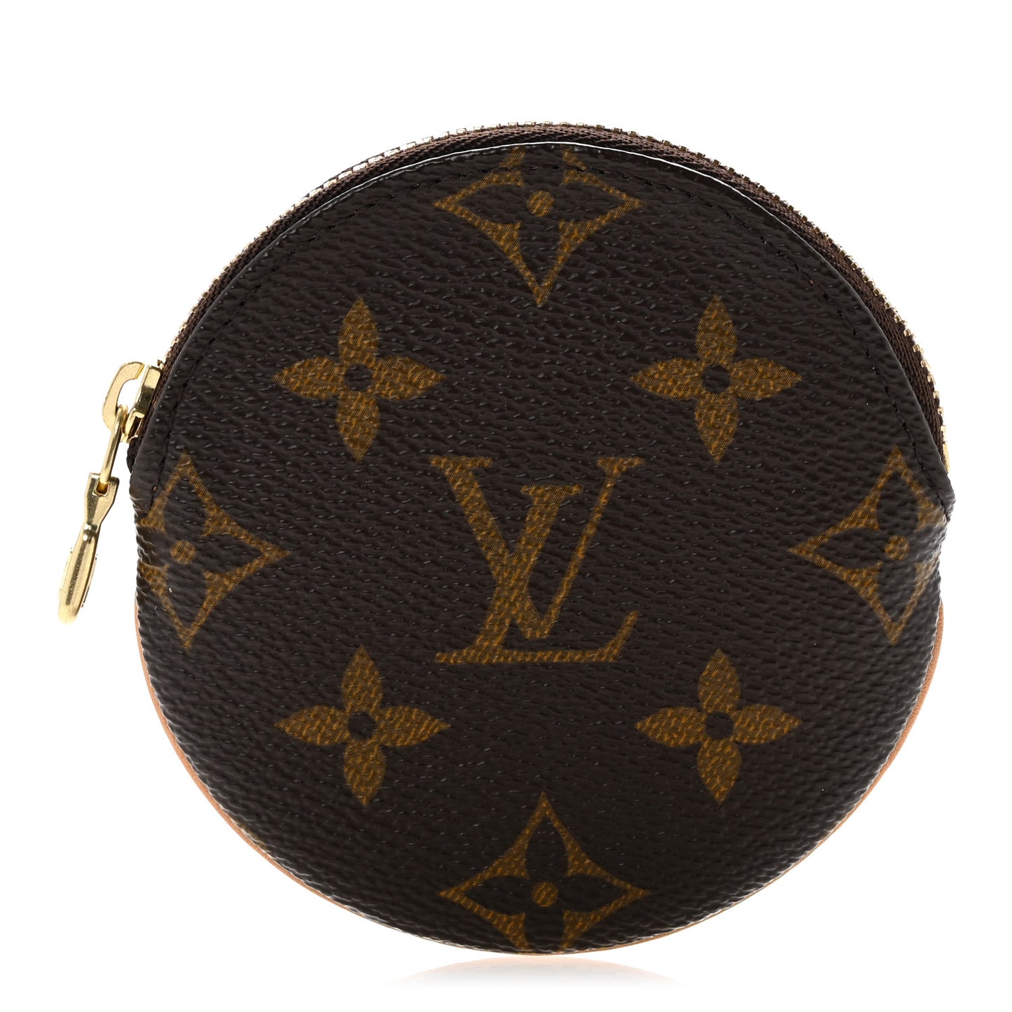 Monogram Round Coin Purse