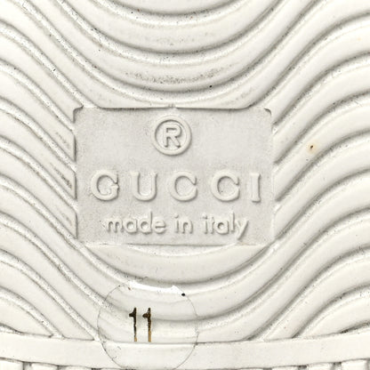 Gucci Calfskin Web Mens Gucci Band Ace Sneakers 11 White 7 of 9