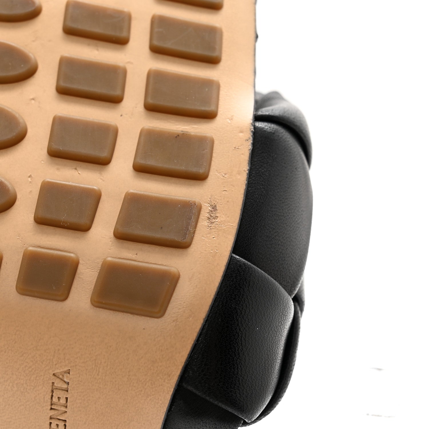 Bottega Veneta Nappa Maxi Intrecciato Lido Mule Sandals 39 Black 8 of 11