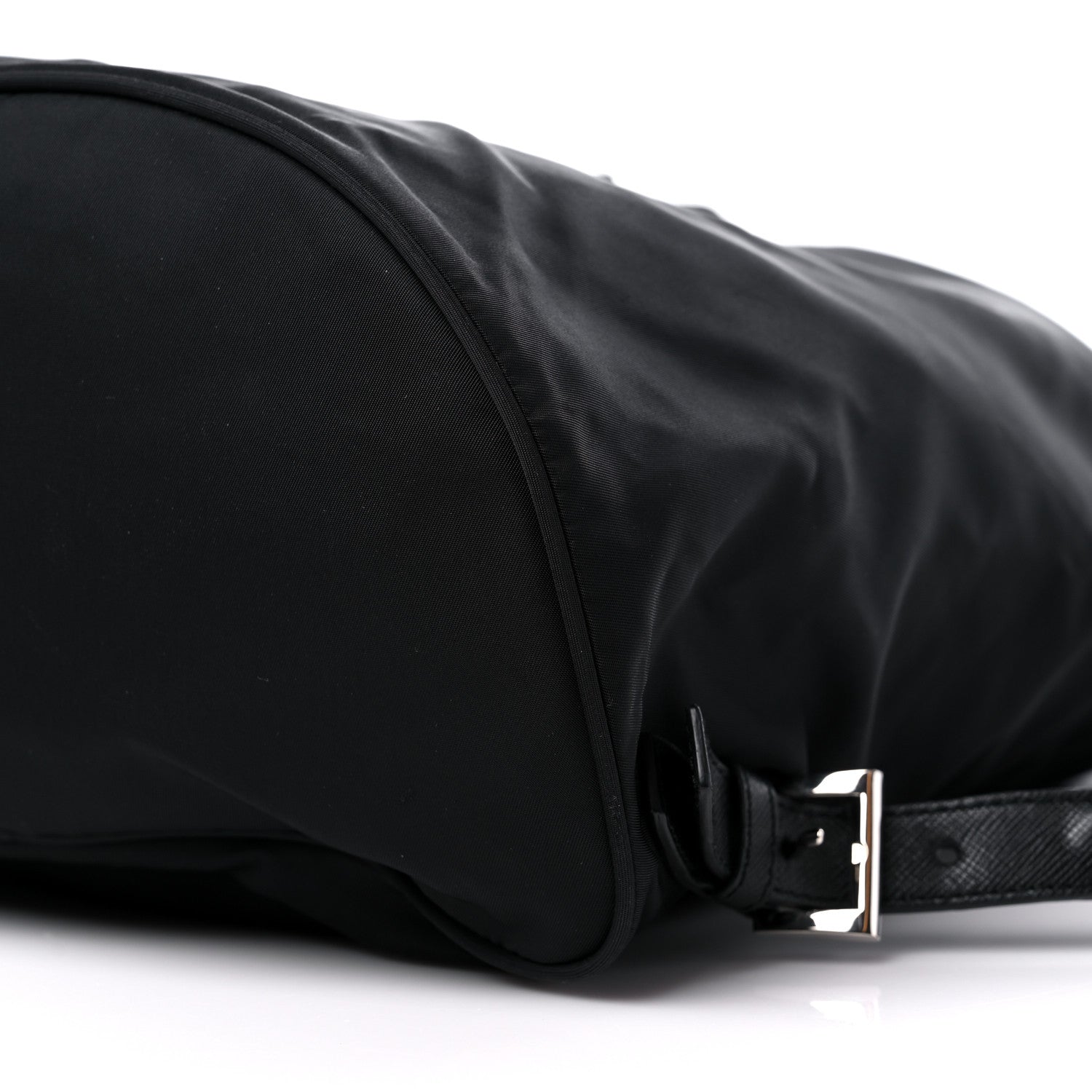 Prada Nylon Tessuto Saffiano Zipper Backpack Black 7 of 7