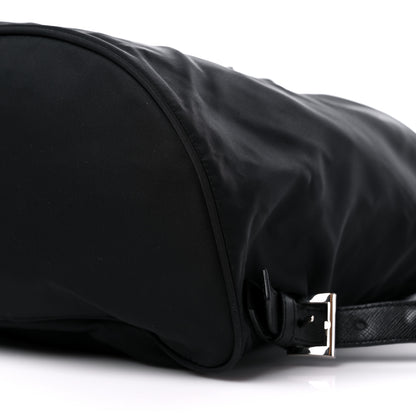 Prada Nylon Tessuto Saffiano Zipper Backpack Black 7 of 7