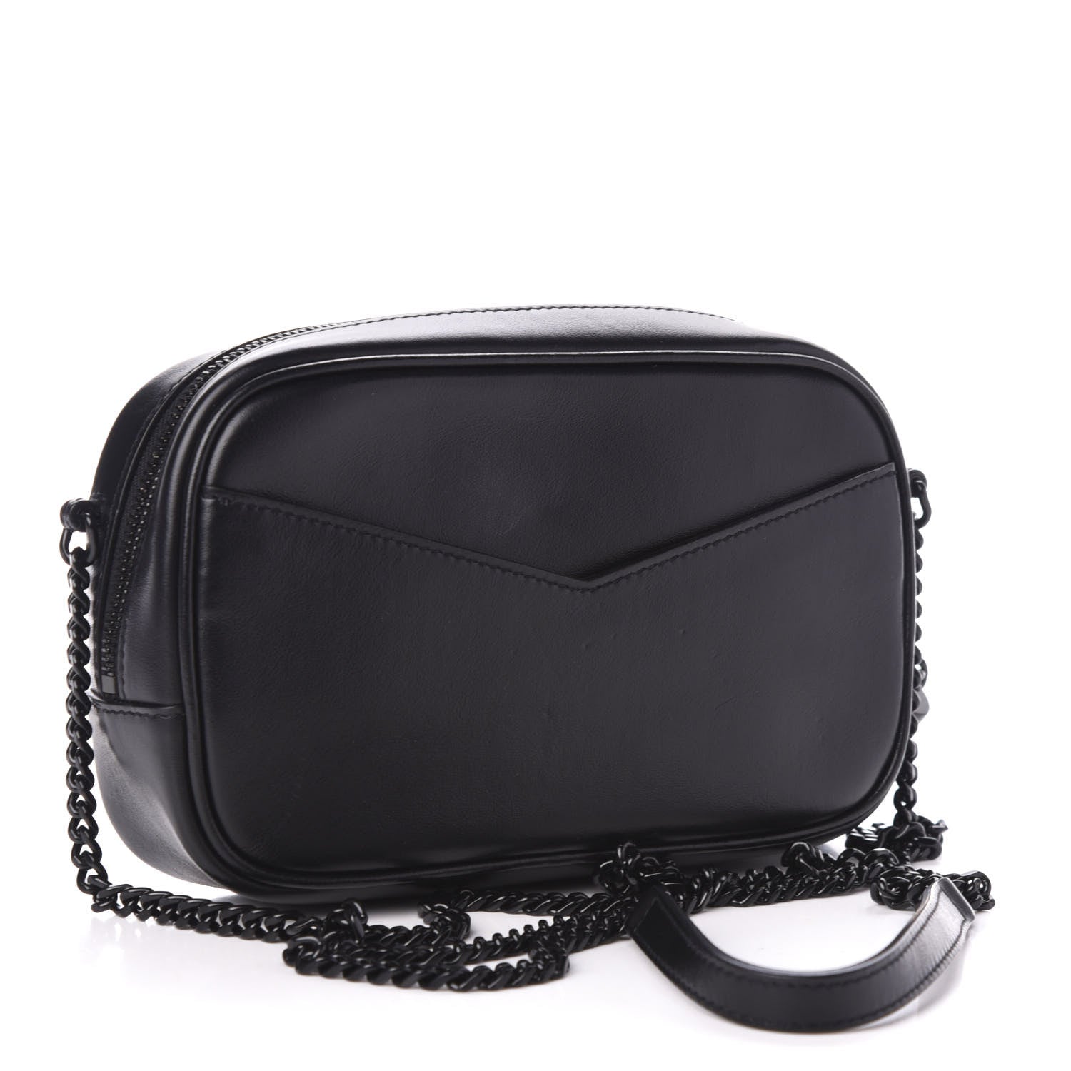 Saint Laurent Canvas Calfskin Metallic Tiger Print Monogram Lou Camera Bag Multicolor 3 of 11