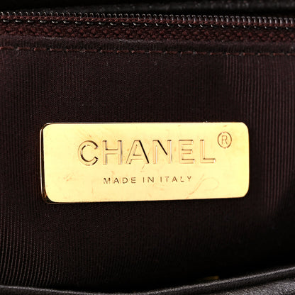 Chanel Lambskin Quilted Medium Chanel 19 Flap Dark Brown 6 of 10