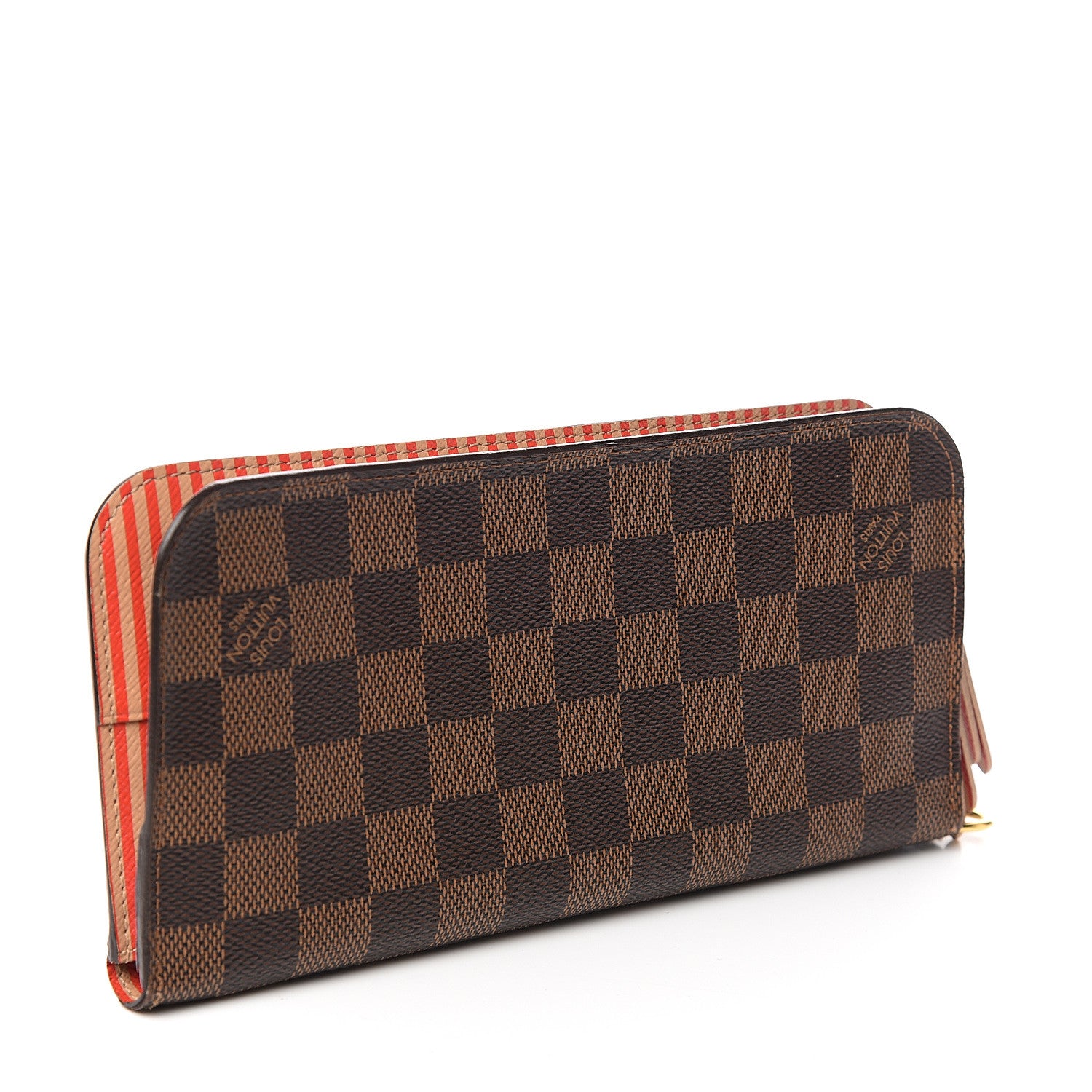 Louis Vuitton Damier Ebene Trunks and Locks Insolite Wallet 2 of 6