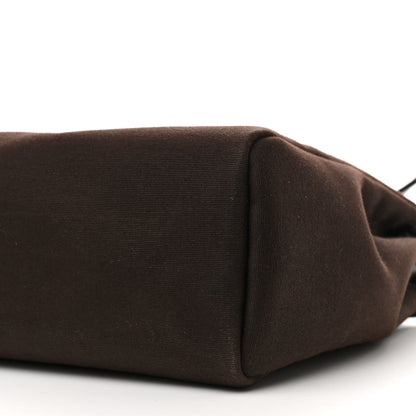 Hermes Military Toile Vache Hunter Herbag Zip Retourne 31 PM Black Ebene 10 of 10