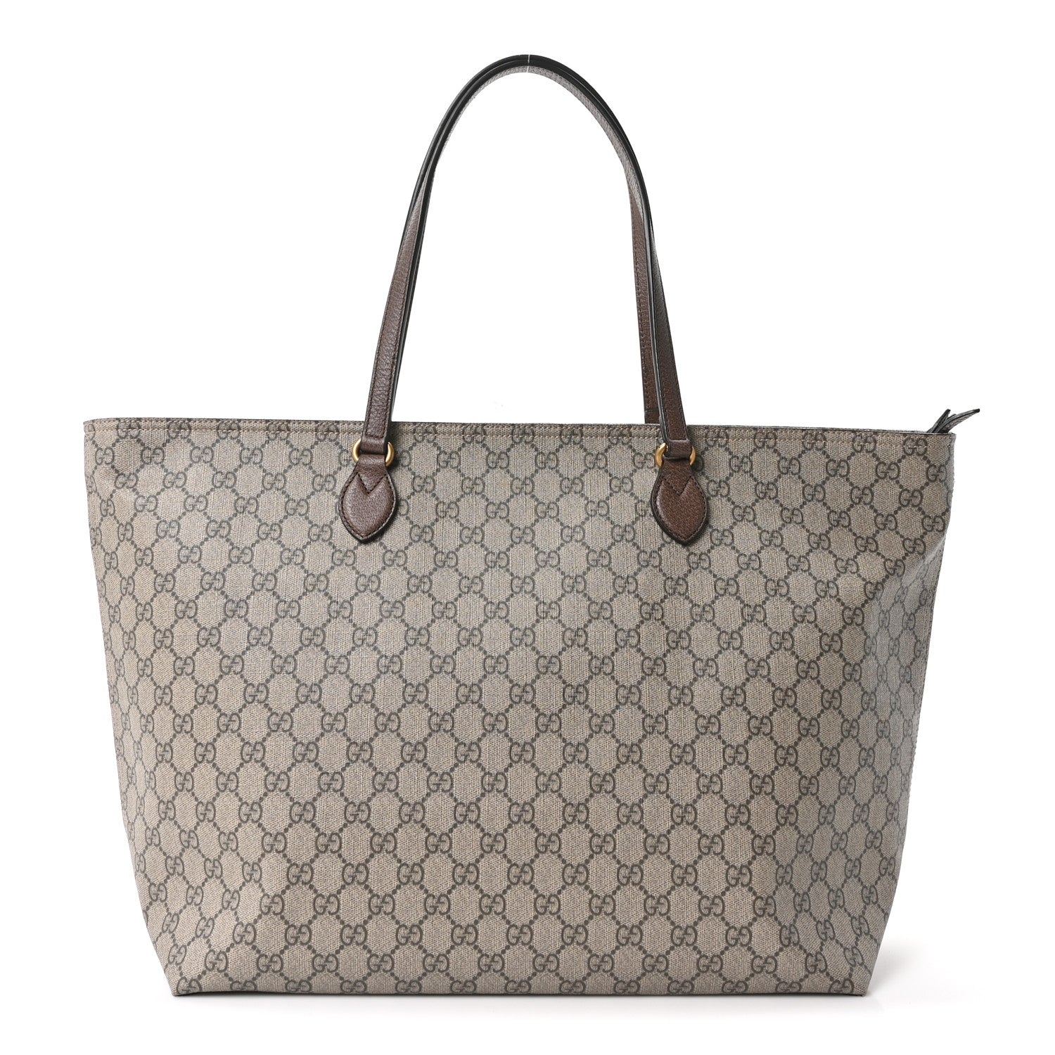 Gucci GG Supreme Monogram Medium Ophidia Shopping Tote Ebony 1 of 9