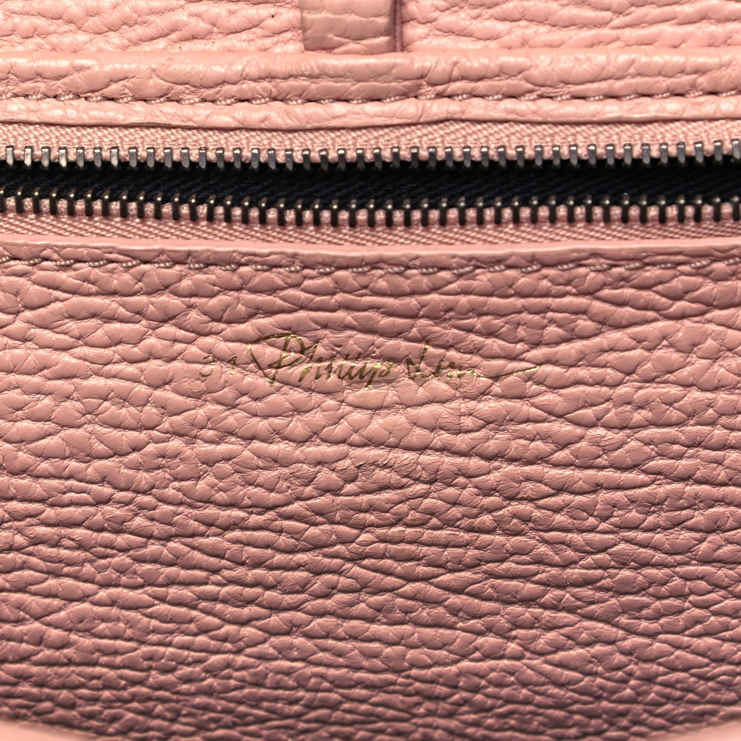 Textured Calfskin Mini Pashli Satchel Petal